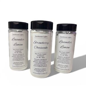 Non toxic carpet and upholstery freshener